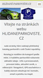 Mobile Screenshot of hlidaneparkoviste.cz